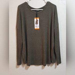 BUFFALO Womens green sweater